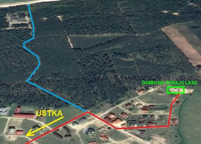 Na Skraju Lasu Semesterbostad *